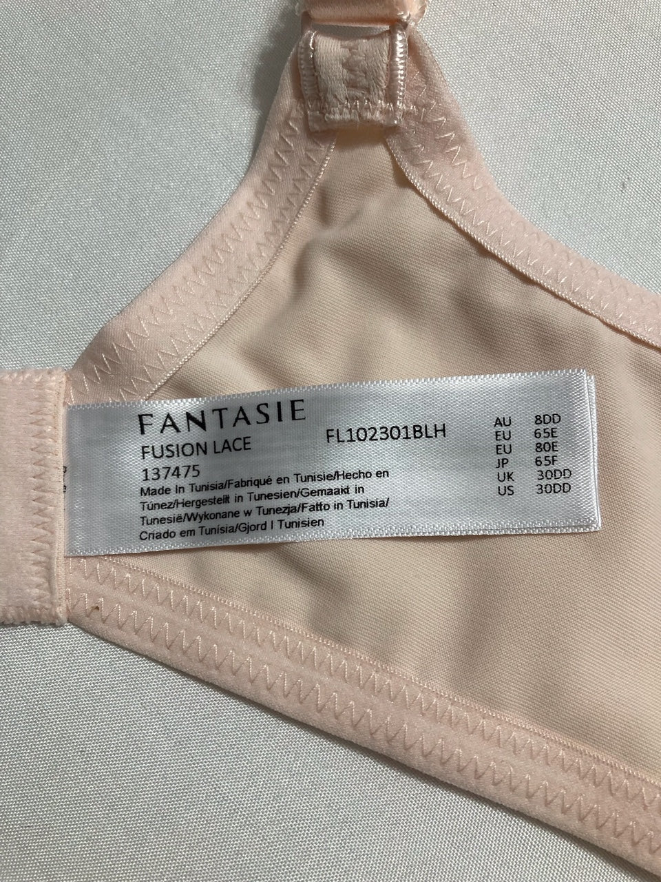 FANTASIE Fusion Lace Underwire Full Cup Side Support Bra ROSE 30DD
