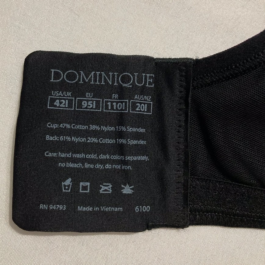 DOMINIQUE Zoe Pro Max Support Convertible Racerback Bra BLACK 42I