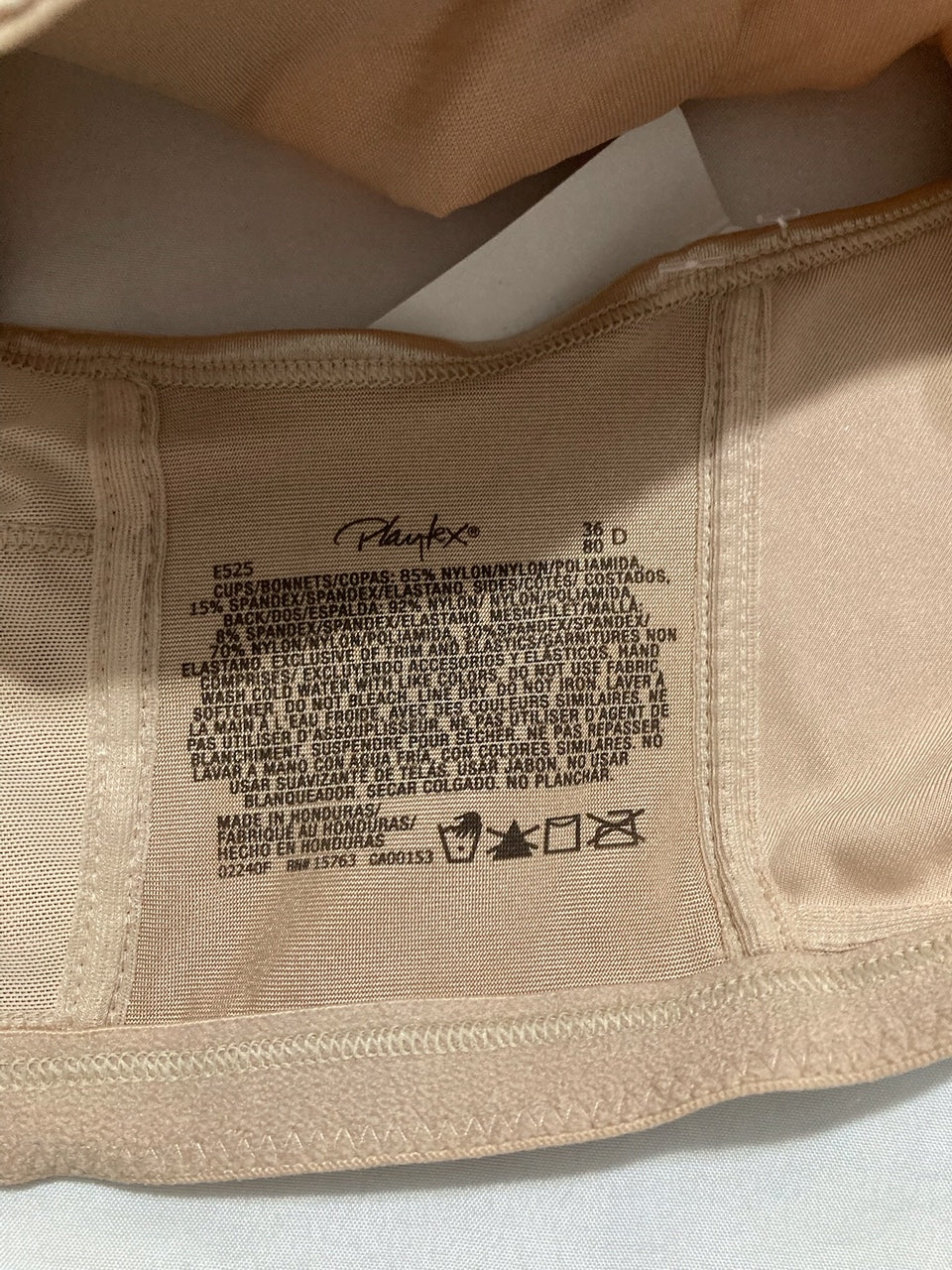 PLAYTEX Wireless, 18 Hour Plus-Size Bras Available Posture Boost NUDE 36D