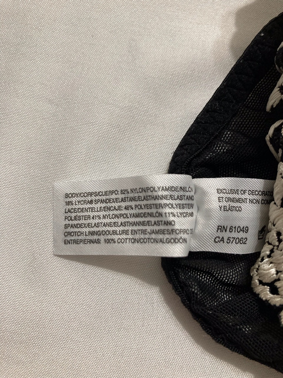 WACOAL Embrace Lace Hi-Cut Brief Panty BLACK XL