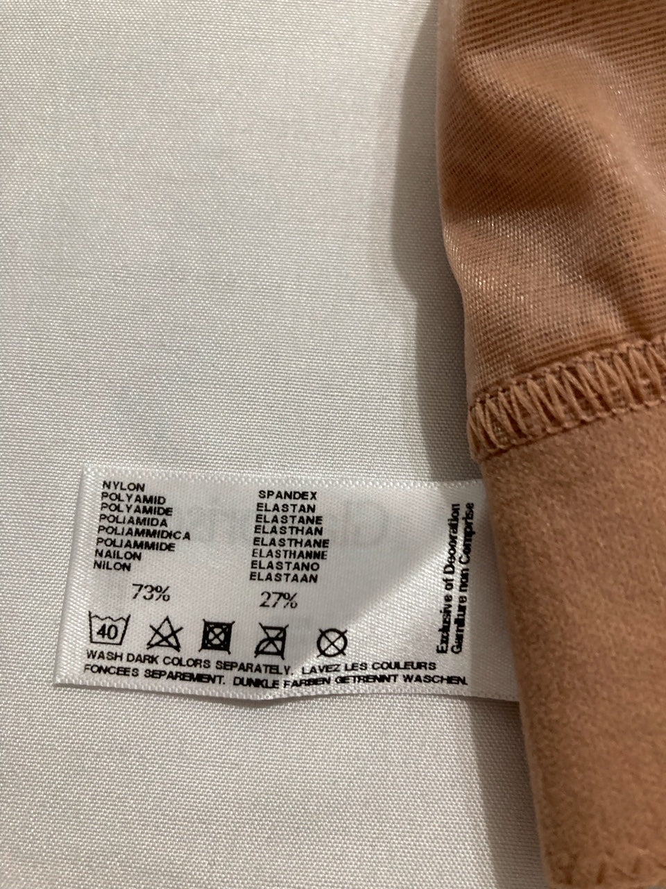 GLAMORISE Plus Size Luxe Lace Bralette Wirefree CAPPUCCINO 42DD