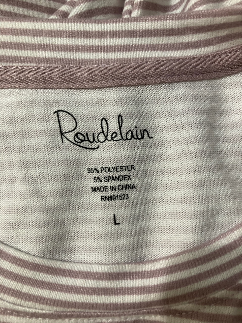 ROUDELAIN 2-pc. Cropped Pointelle Pajamas Set NUDE L
