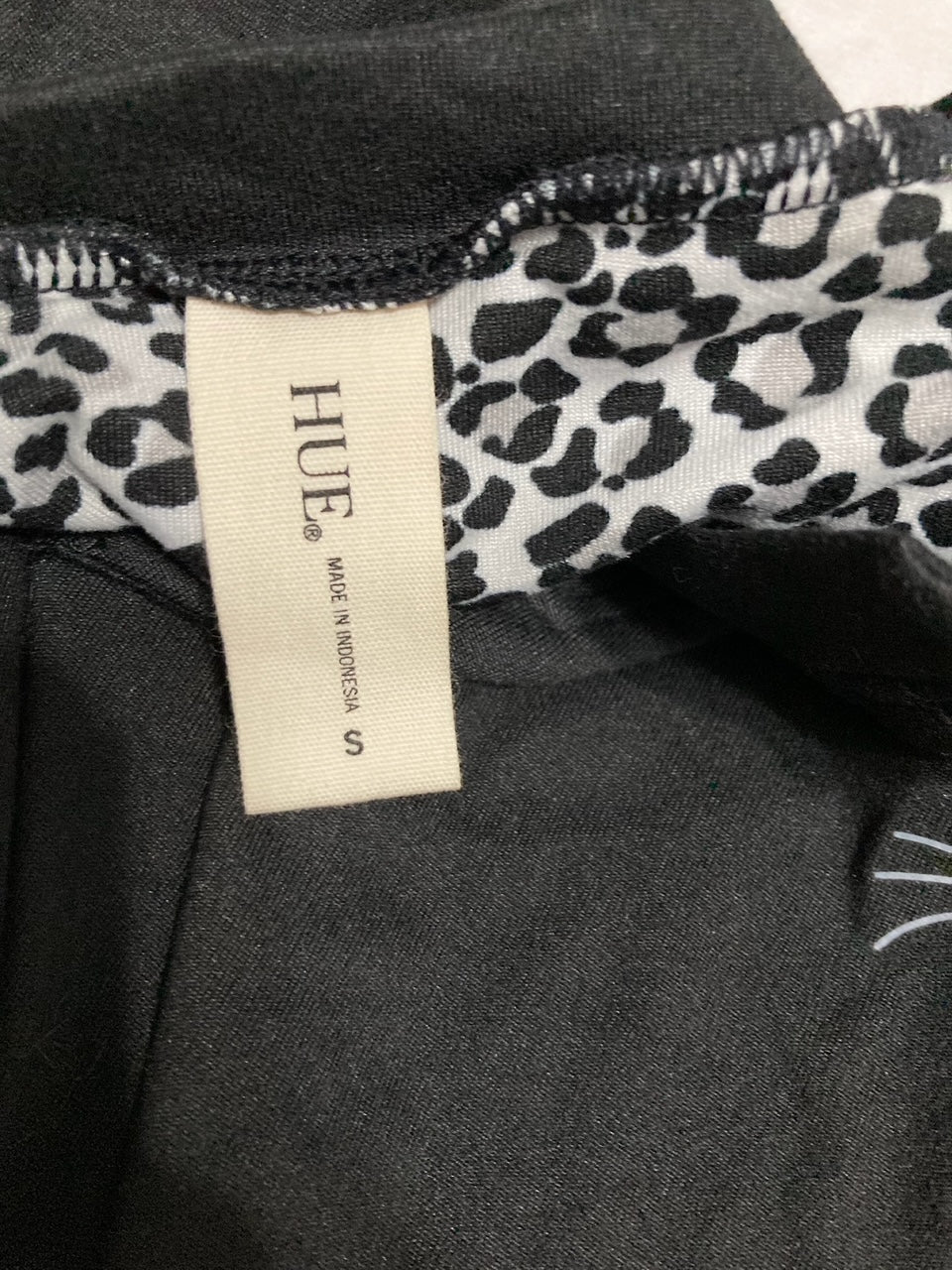 HUE Timeless Soft Jersey Winter Pajama Gift Set Includes Top and Printed BLACK S