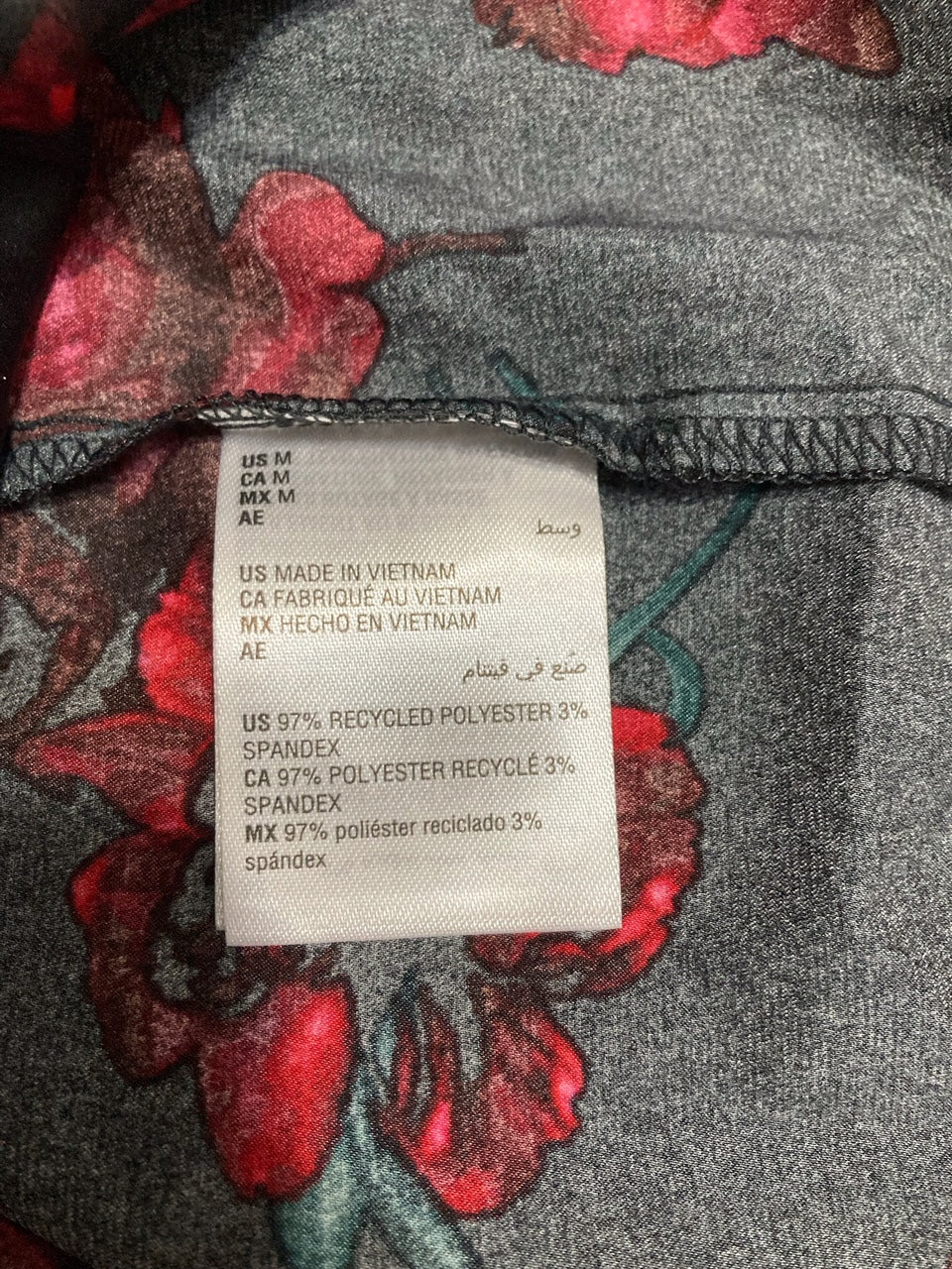 I.N.C 2-Pc. Piped-Trim Satin Pajamas Set RED M