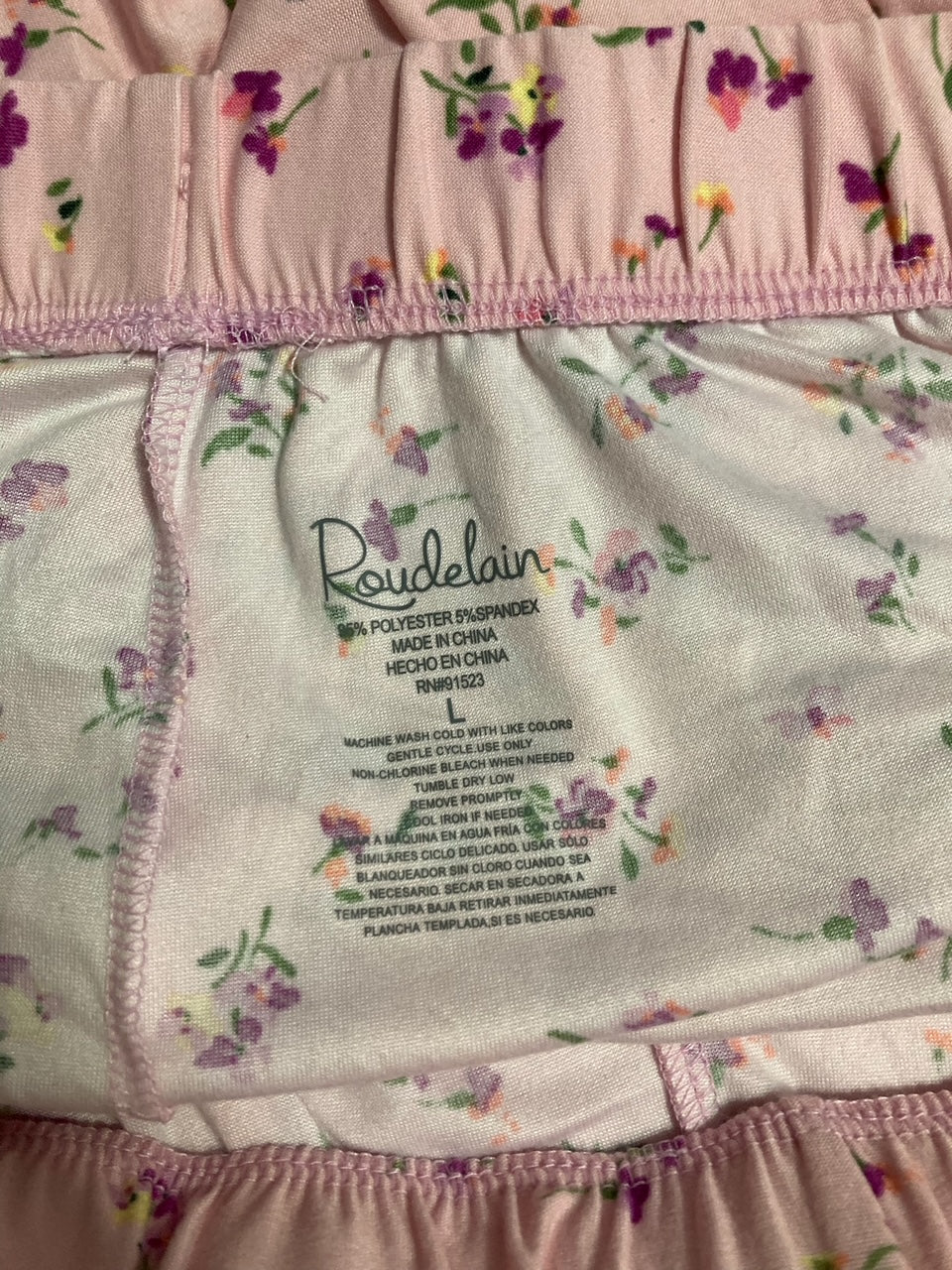 ROUDELAIN Pajama pants PINK L
