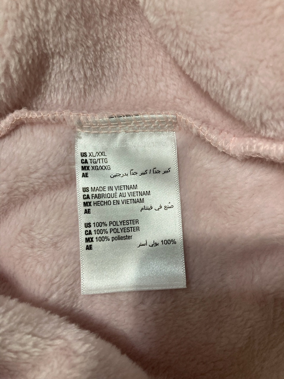 CHARTER CLUB Ladies Pink Super Soft Dressing Gown PINK XL/XXL