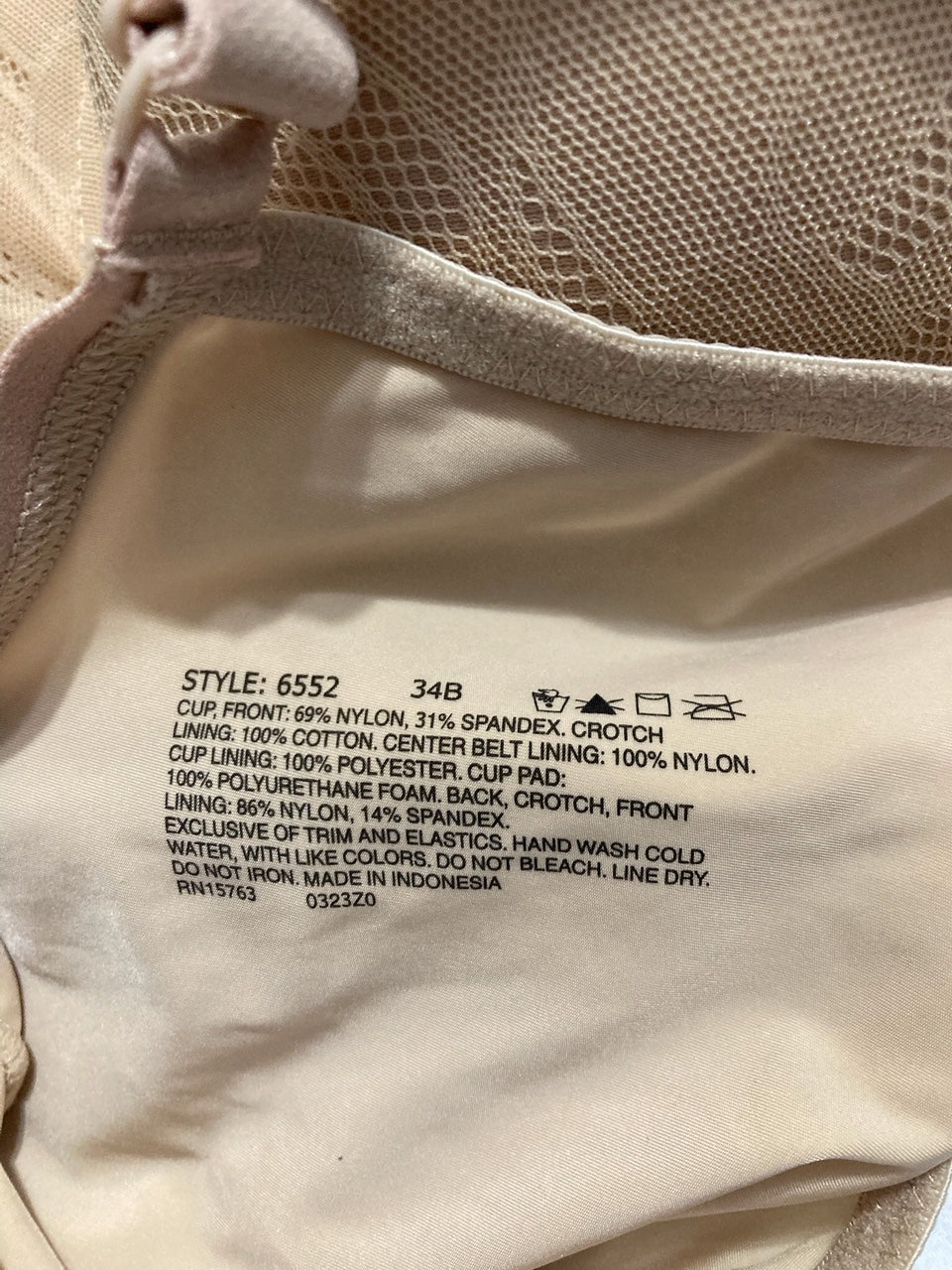 BALI Ultra Light Body Briefer NUDE 34B