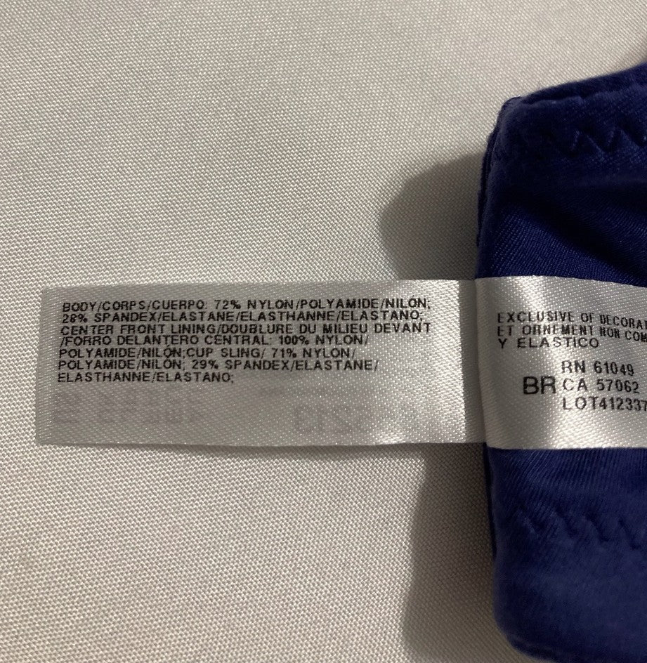 WACOAL Perfect Primer Unlined Full Coverage Underwire BLUE 38DD