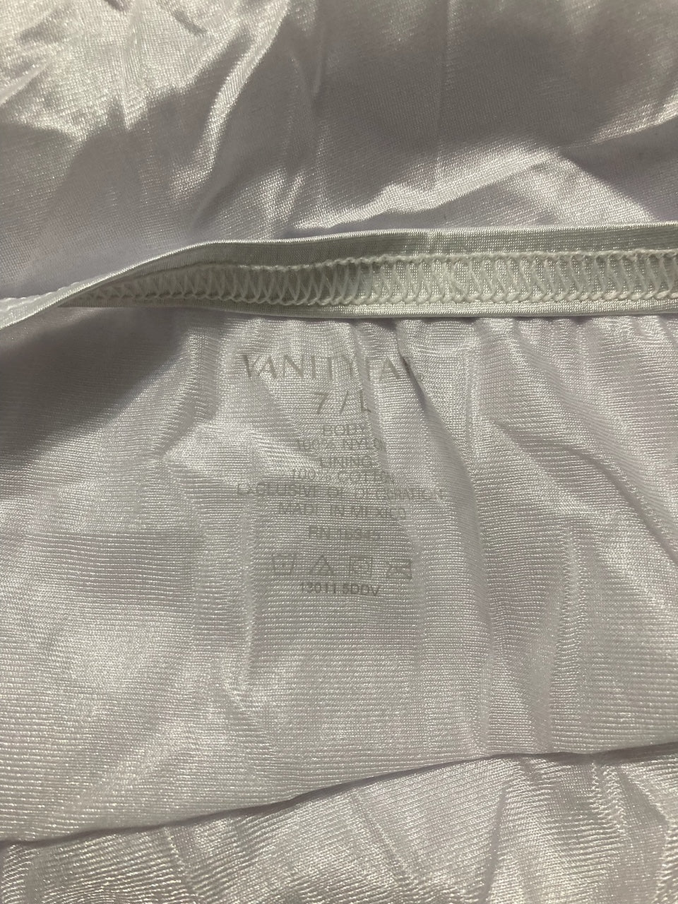 VANITY FAIR High Waisted Underwear STAR WHITE L