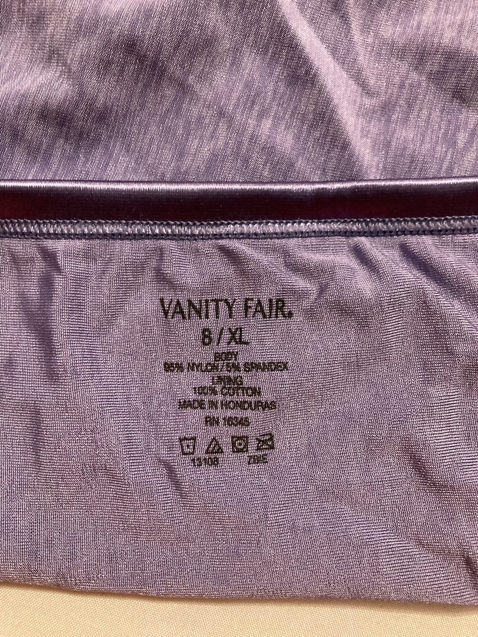 VANITY FAIR Illumination Brief Panty DRIED LAVANDER XL