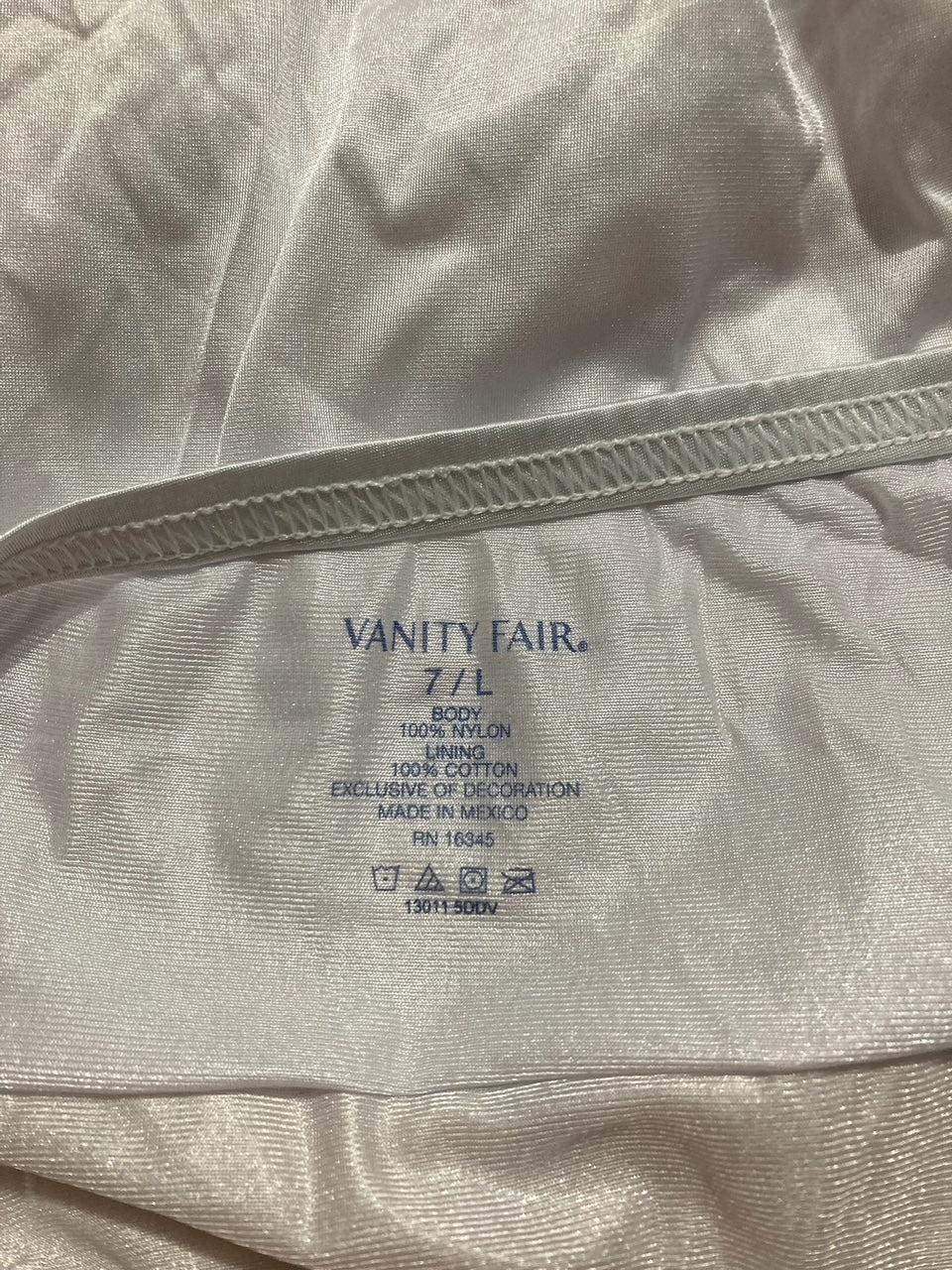 VANITY FAIR 3-Pk. Lace Nouveau Brief Underwear ASSORTED L