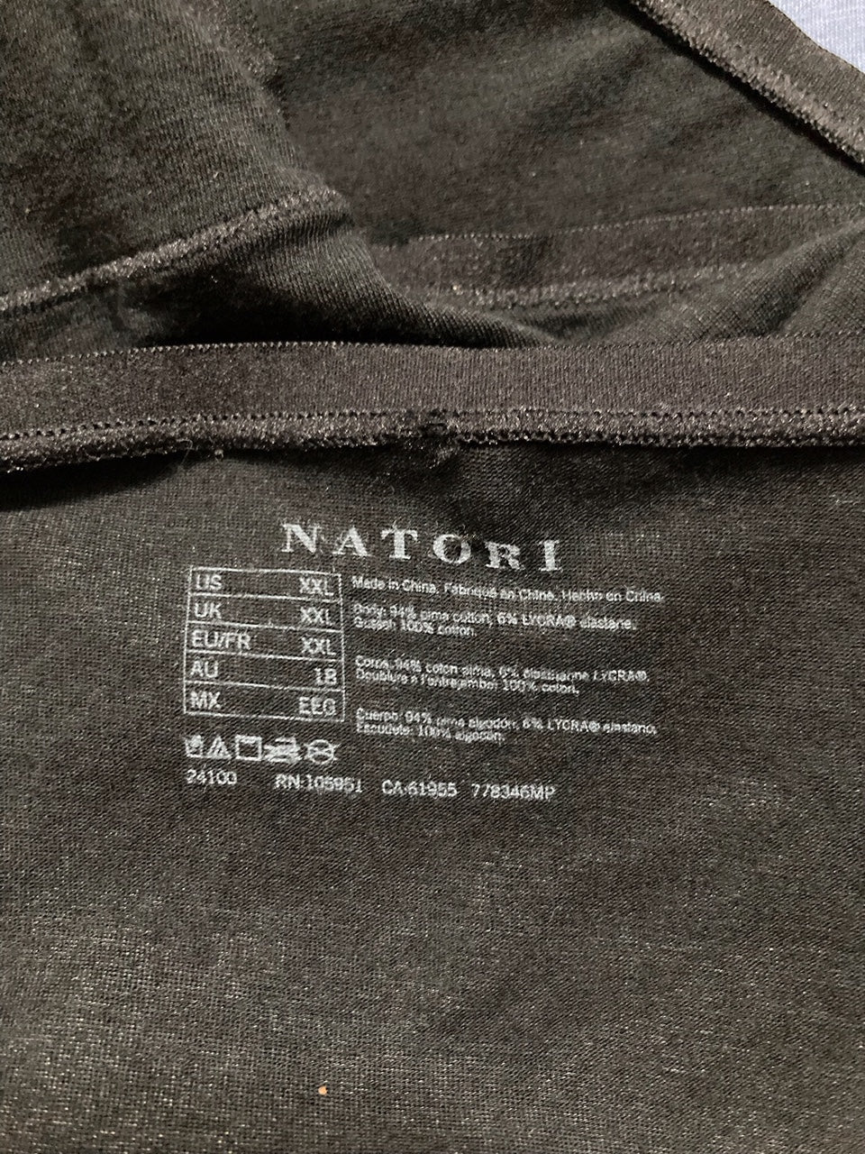 NATORI Bliss Bare Cotton High Waist Brief 2-Pack ASSORTED XXL