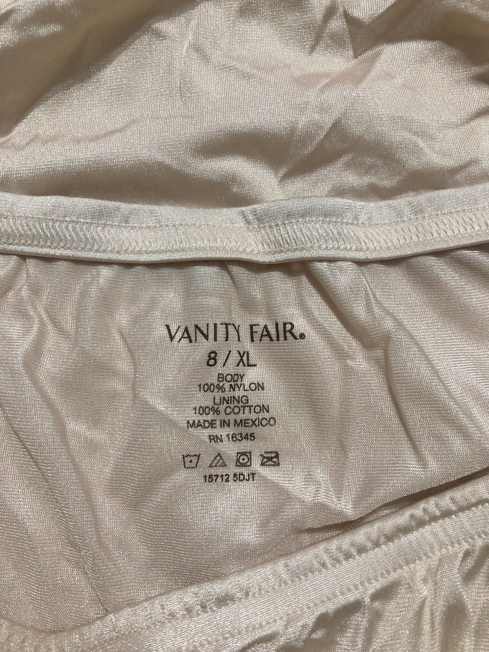 VANITY FAIR High Waisted Underwear NUDE XL
