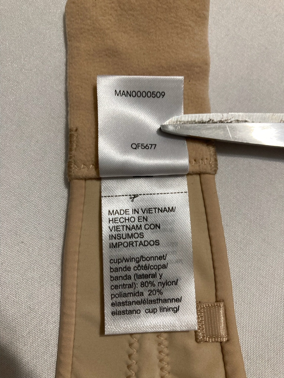 CALVIN KLEIN Perfectly Fit Strapless Convertible Push-Up Bra BARE 30C