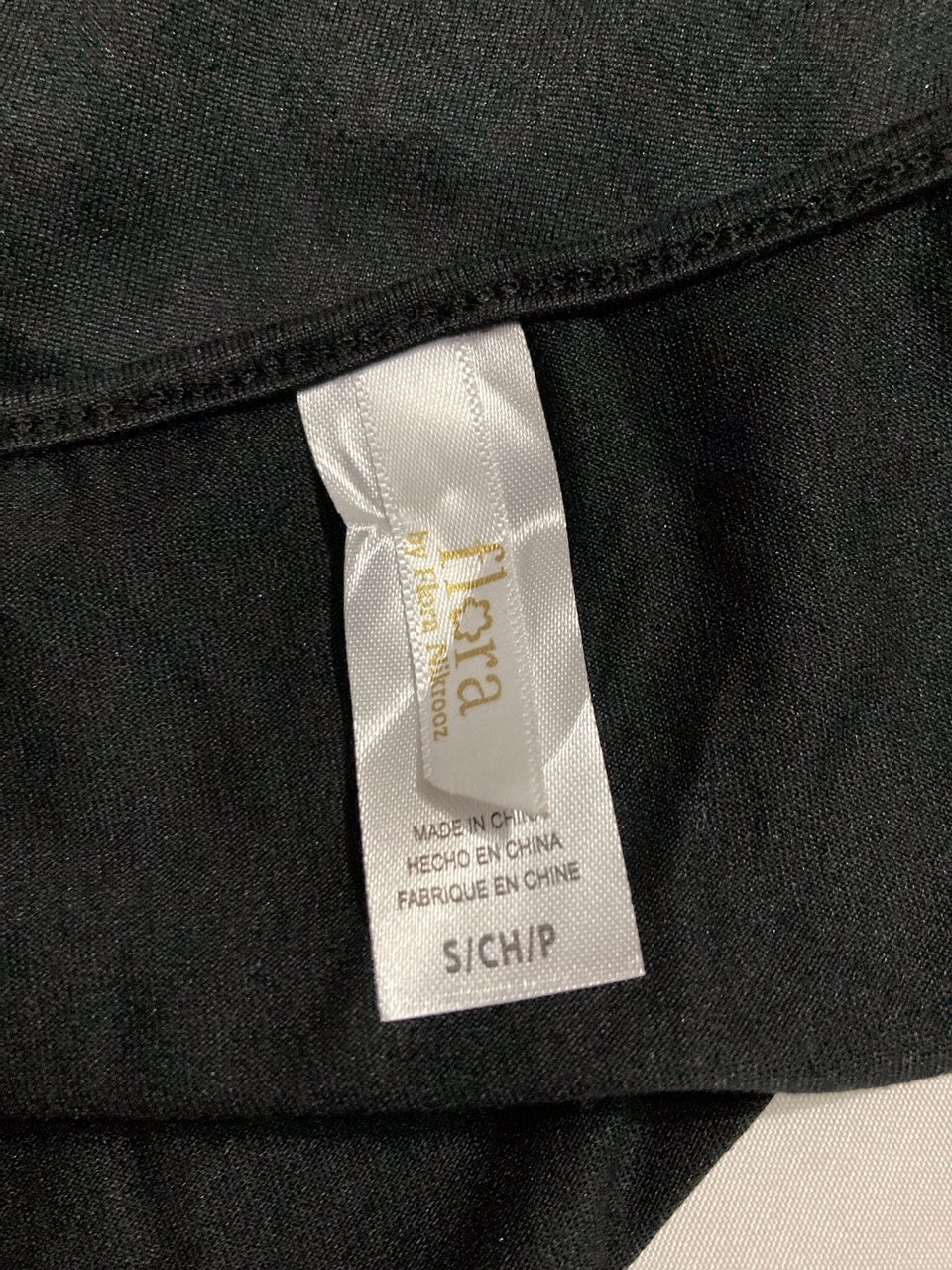 FLORA Lace Cami & Tap Shorts Pajama Set BLACK