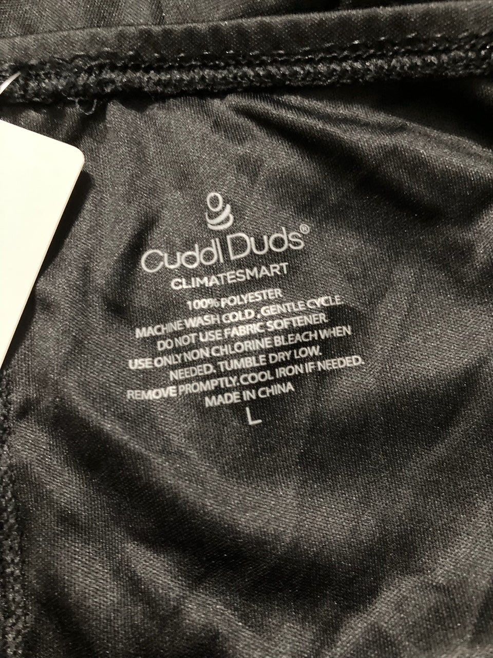 CUDDL DUDS Layering Leggings BLACK L