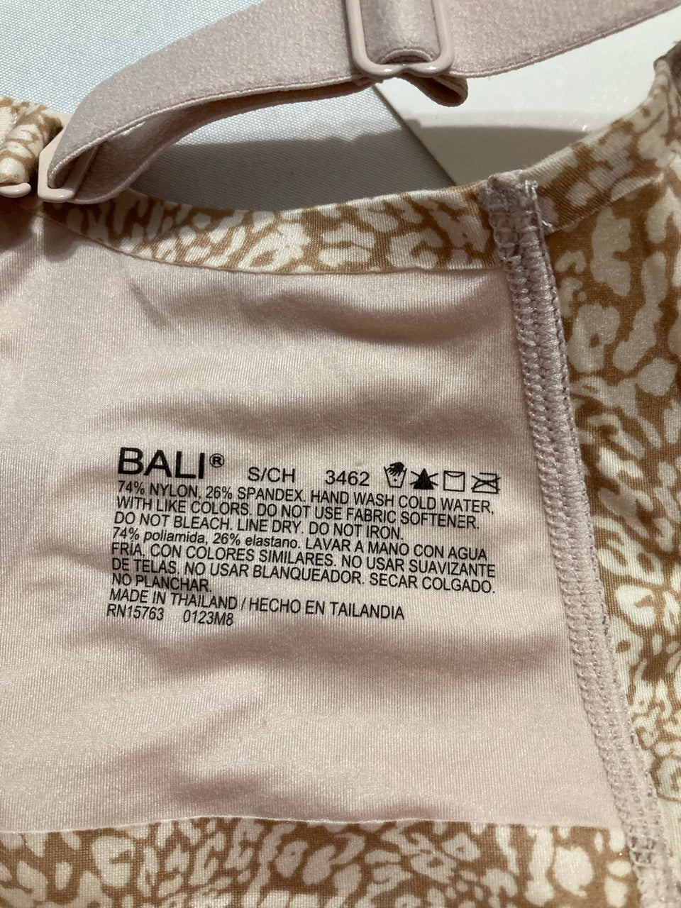 BALI Comfort Revolution Ultimate Wireless Support Full Coverage ANIMAL PRINT S