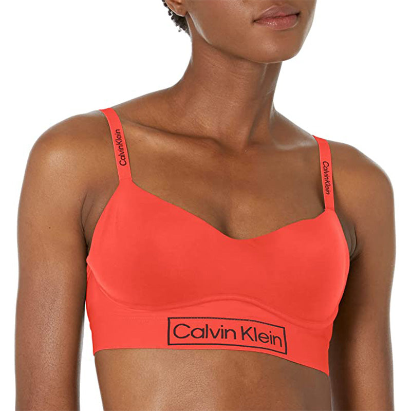 Calvin Klein Reimagined Heritage Lightly Lined Bralette Tuscan Terra Cotta S