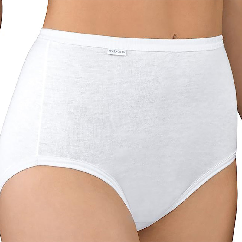 Jockey Women's Underwear Elance Brief - 3 Pack White 7