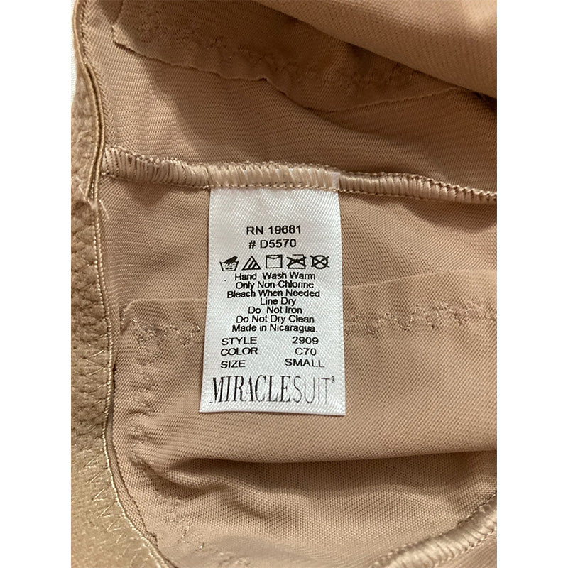 Miraclesuit Women's Flexible Fit Hi-Waist Thigh Slimmer S Stucco