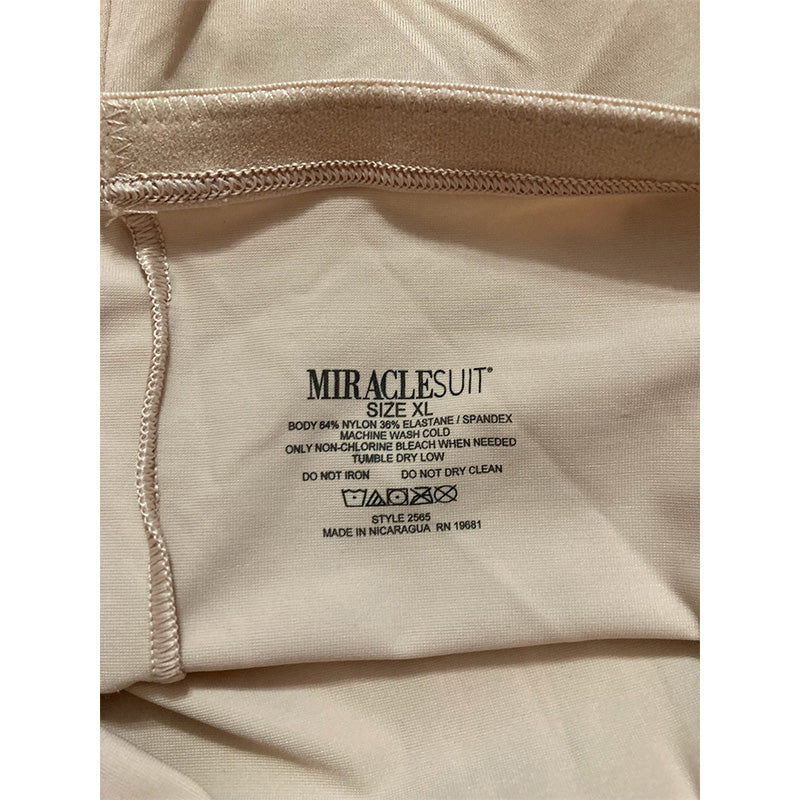 Miraclesuit Extra Firm Lycra Fit Sense High-Waist Brief Warm Beige XL