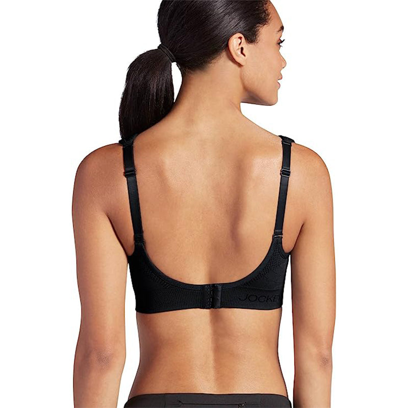 Jockey Bra High Impact Performance Seamless Sports Black S