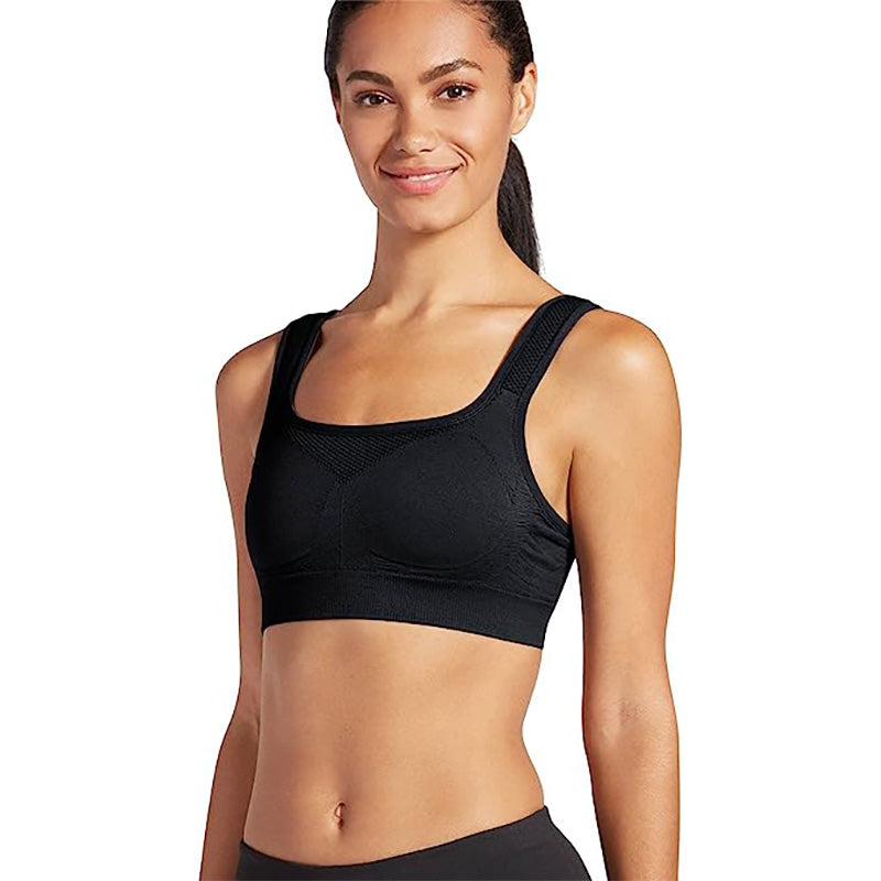 Jockey Bra High Impact Performance Seamless Sports Black S