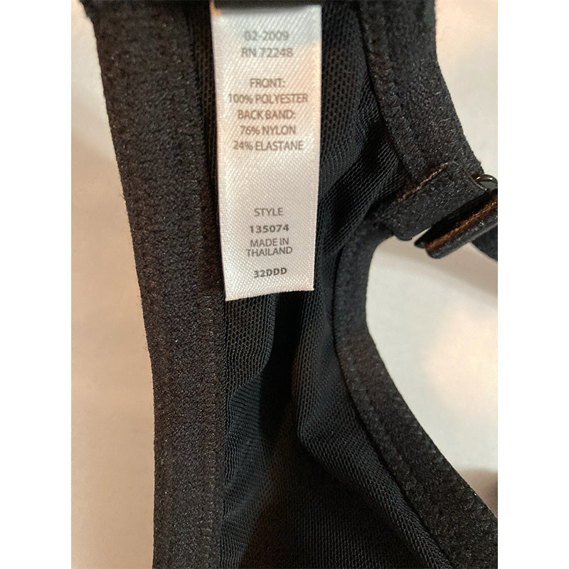 Felina Paramour Obsidian Contour Bra Black 32DDD