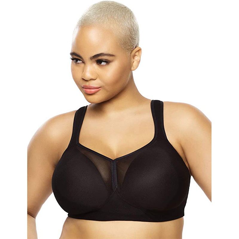 Felina Wire-Free Contour Leisure Bra Black 44DD