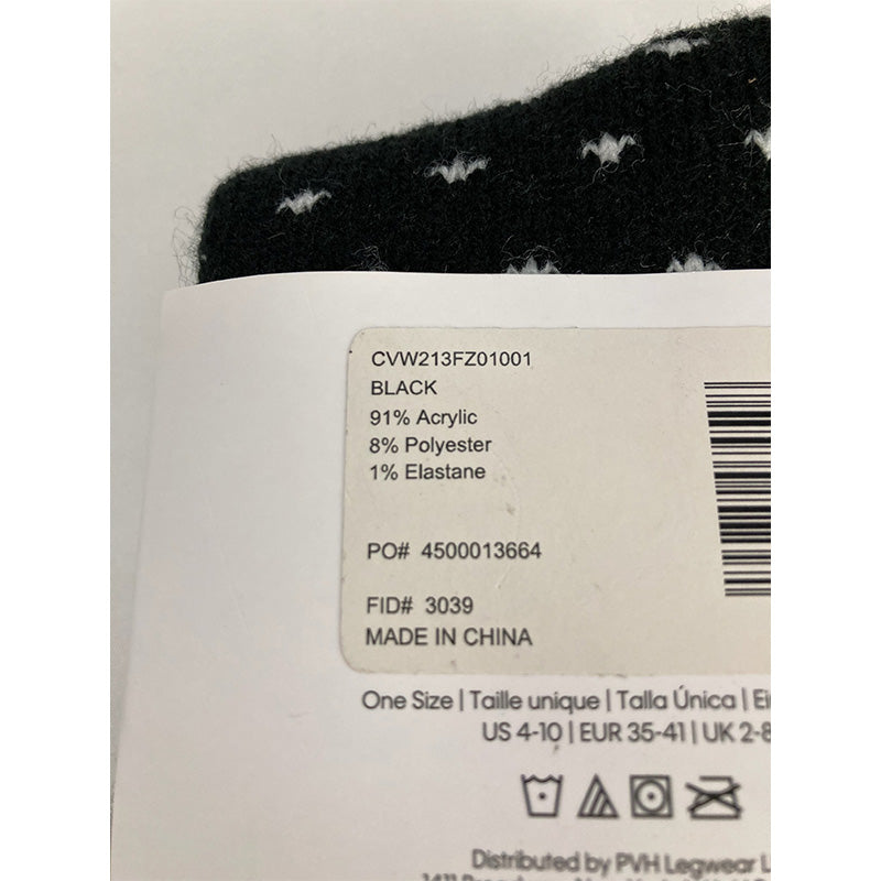 Calvin Klein Soft Crew Socks Black One Size