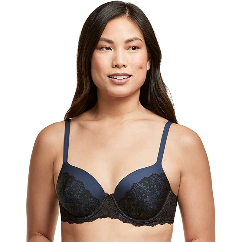 Maidenform One Fab Fit Underwire Convertible Retired Colors Navy/Black 40D
