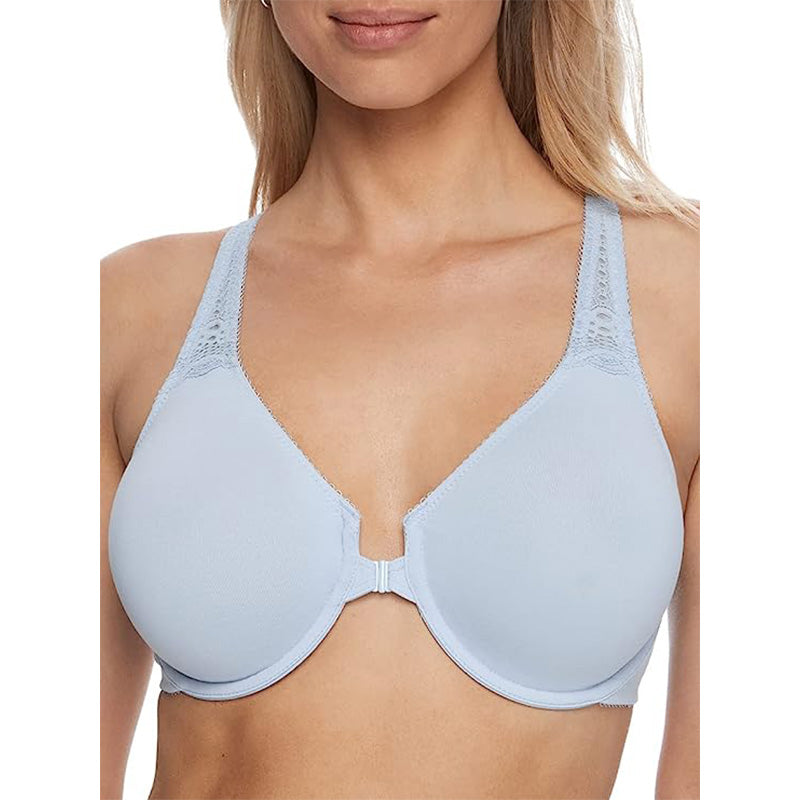 Wacoal Soft Embrace Front Close Bra, Chambray Blue 34B