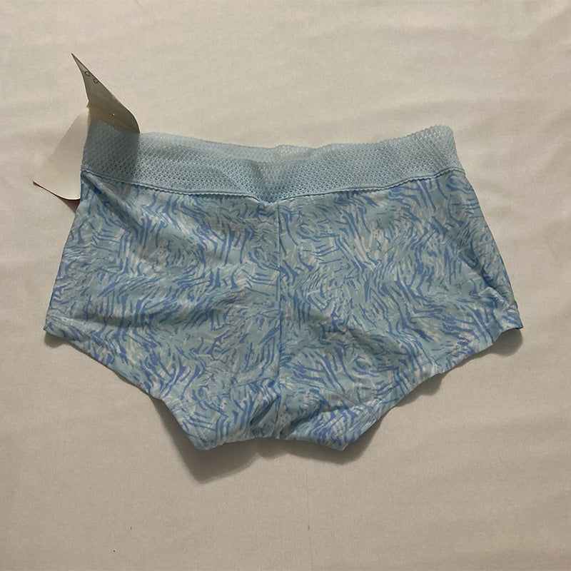 Maidenform One Fab Fit Microfiber and Lace Boyshort Blue 5