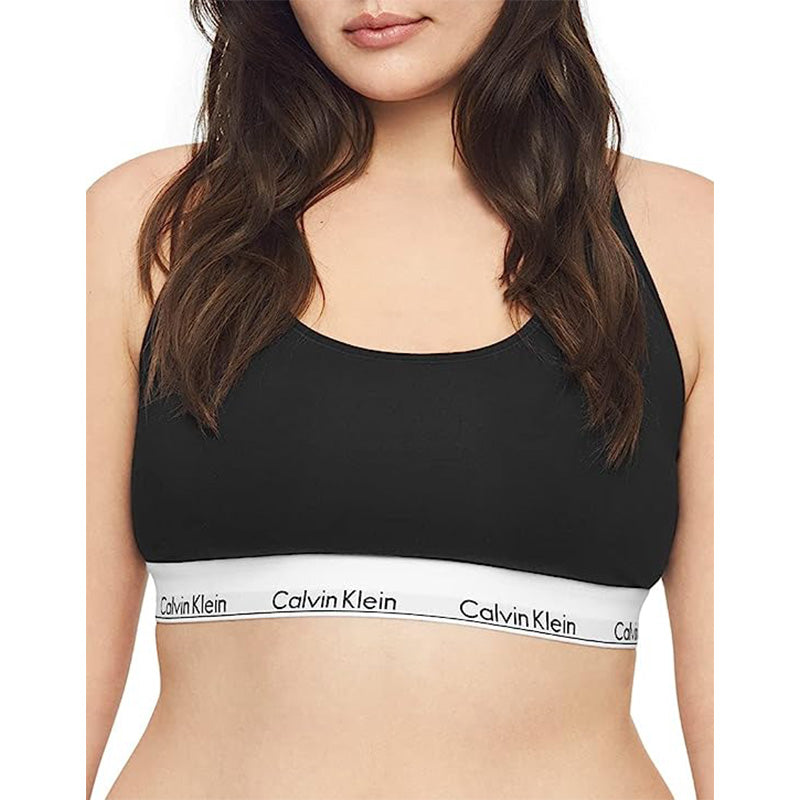 Calvin Klein Modern Cotton Non-paded Bralette Black XL