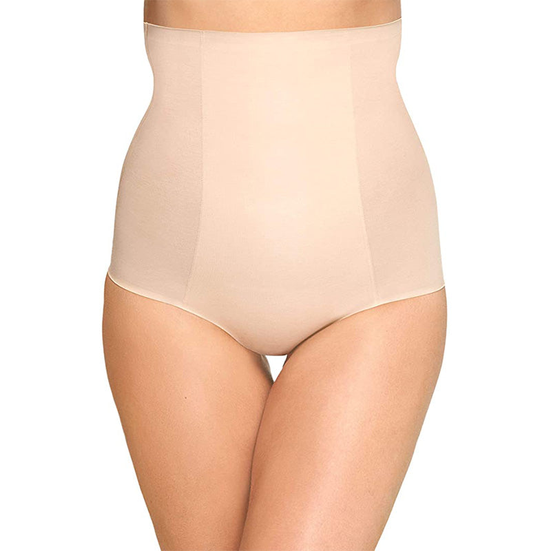 Wacoal Plus Size Beyond Naked Cotton Hi Waist Shape Brief Sand 2XL
