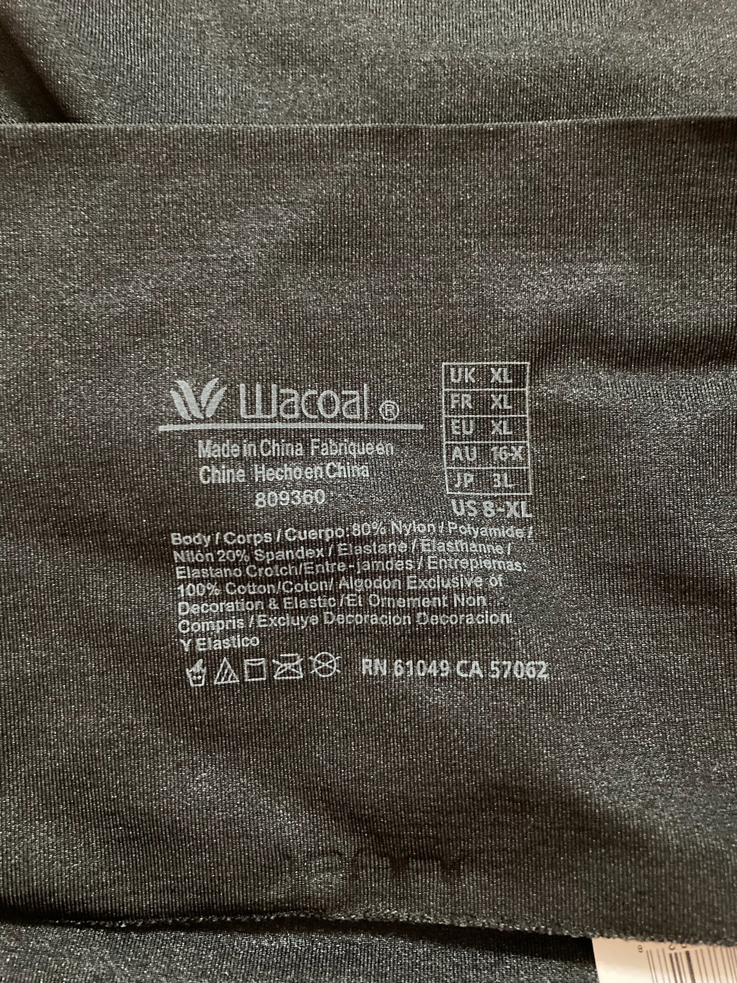 Wacoal Simply Smoothing Shaping Brief Panty Black XL