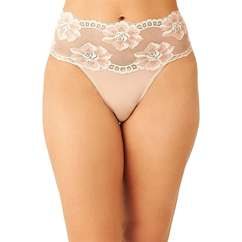 Wacoal Light and Lacy Hi Cut Panty Rose dust S
