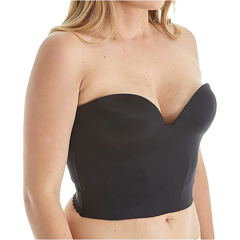 Carnival Invisible Plunge Longline Black 42B