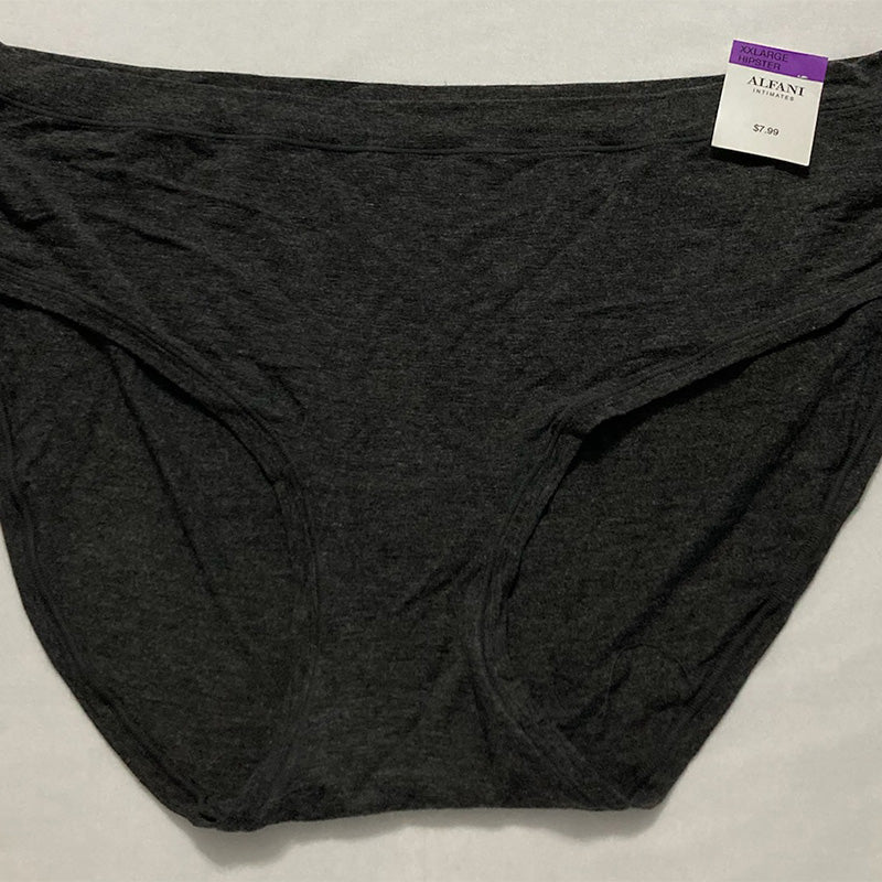 Alfani Ultra Soft Mix-and-Match Hipster Underwear Grey 2XL