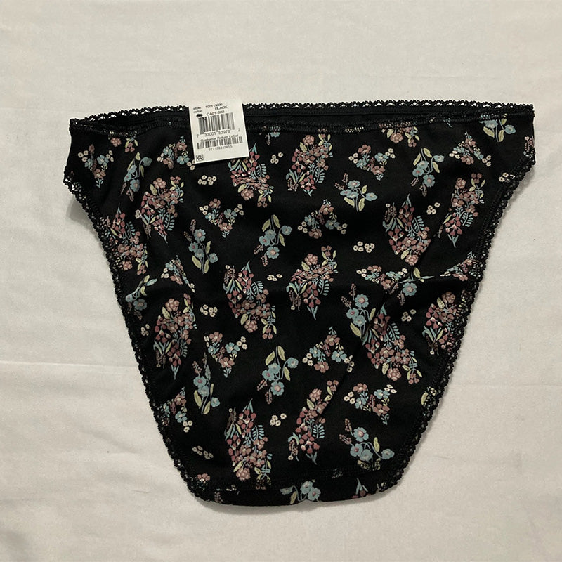 Charter Club Everyday Cotton Bikini Underwear Black M