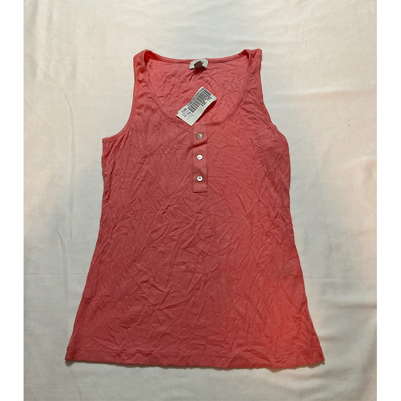 Jenni by Jennifer Moore Tank Only Pajama Top Coral M