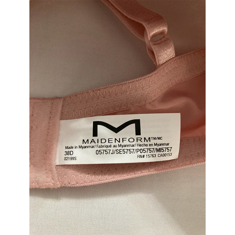 Maidenform Womens Push-Up Bras Pink 38D