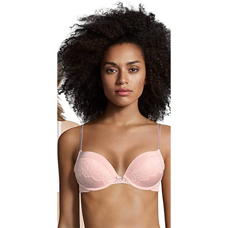 Maidenform Womens Push-Up Bras Pink 38D
