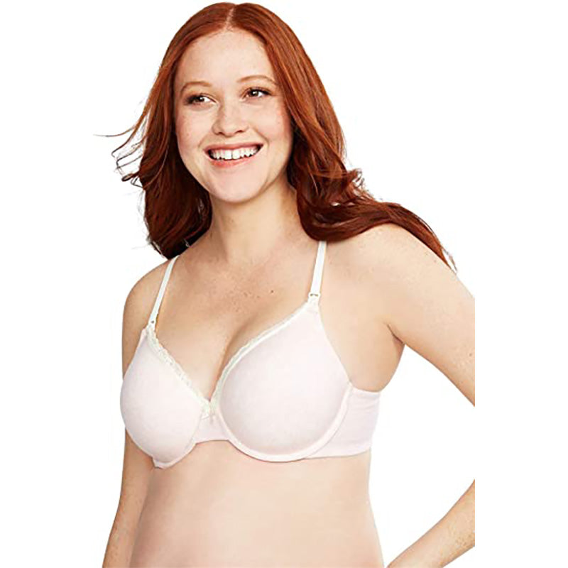 Motherhood Maternity Full-Coverage Nursing Bra Pink 40D