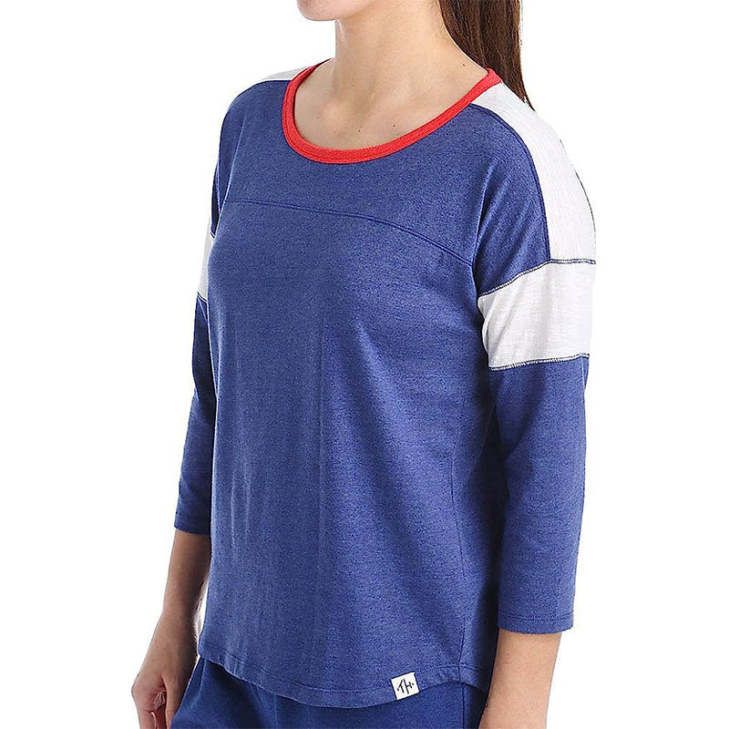 Tommy Hilfiger Hilfiger 101 3/4 Sleeve Tee Blue Print M