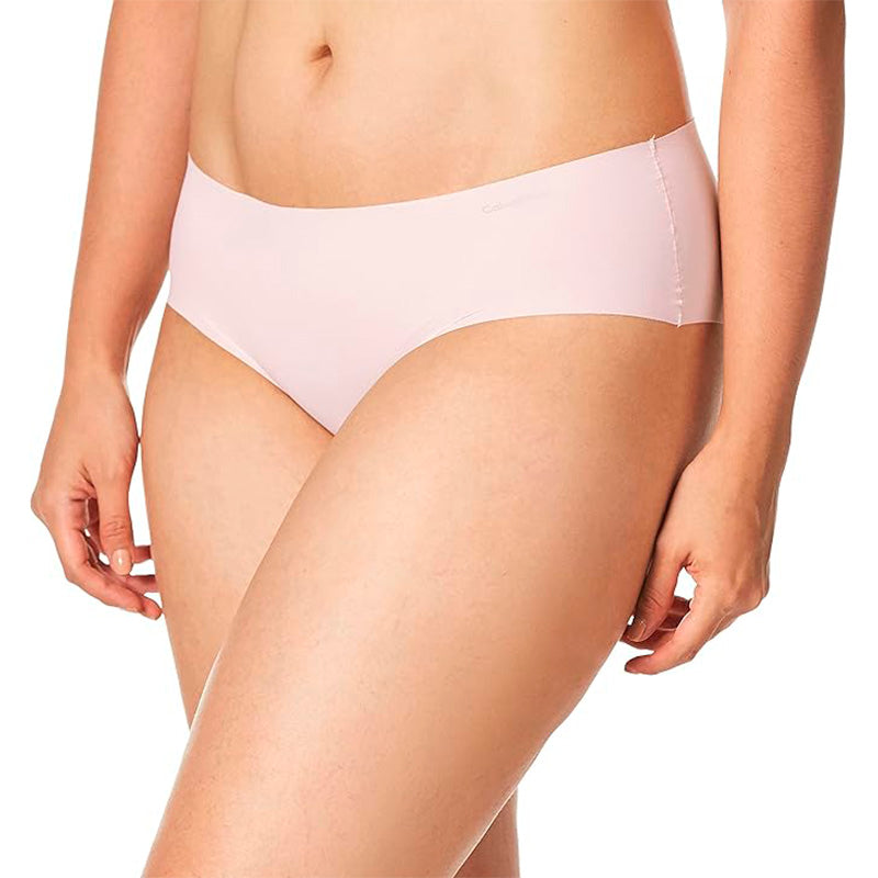 Calvin Klein Women's Invisibles Hipster Multipack Panty nymph's Thigh M