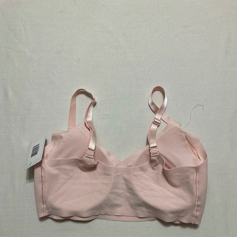 Calvin Klein Invisibles Comfort Lightly Lined Wireless Triangle Bralette Pink M