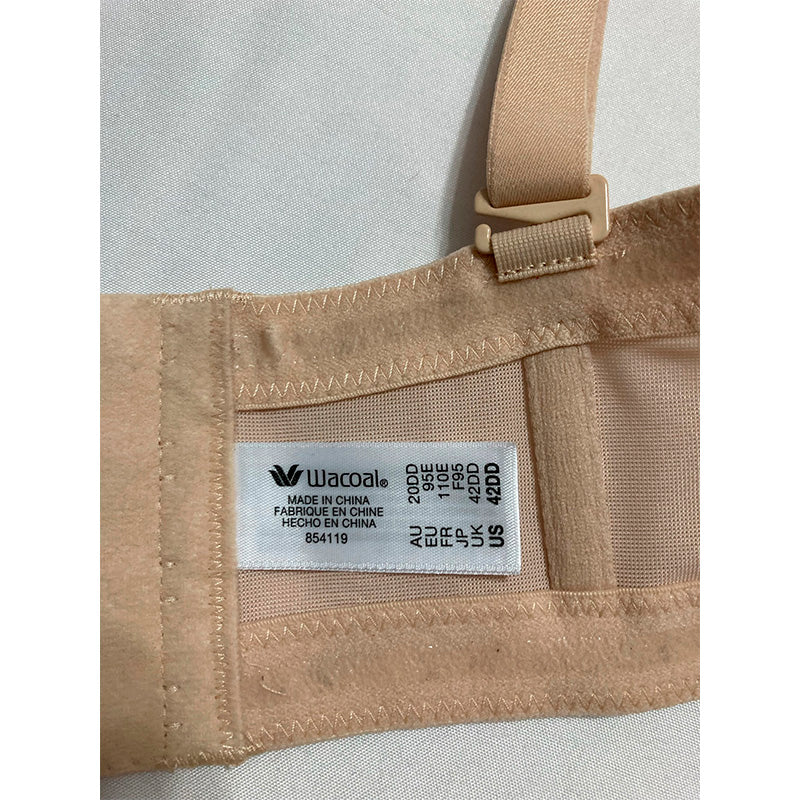 Wacoal Red Carpet Full Busted Strapless Convertible Bra Sand 42DD