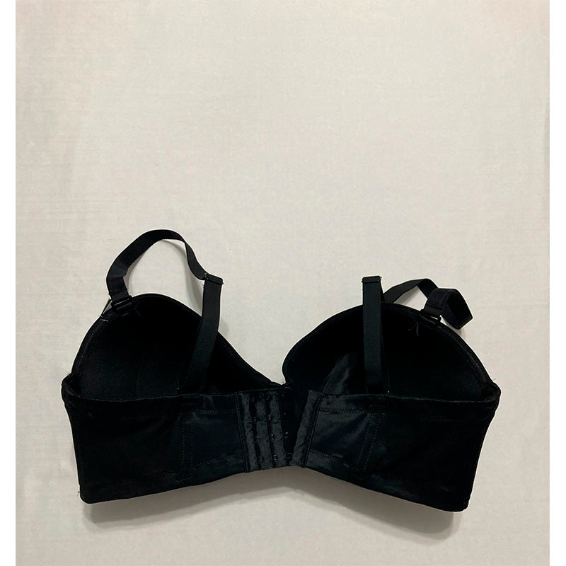 Wacoal Women's Red Carpet Full Busted Strapless Convertible Bra Black 38DDD