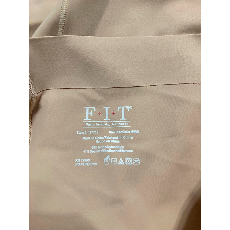 F.I.T Shapewear Firm Control High Waisted Nude M